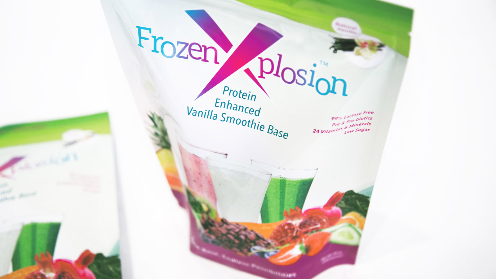 Frozen Xplosion packaging detail